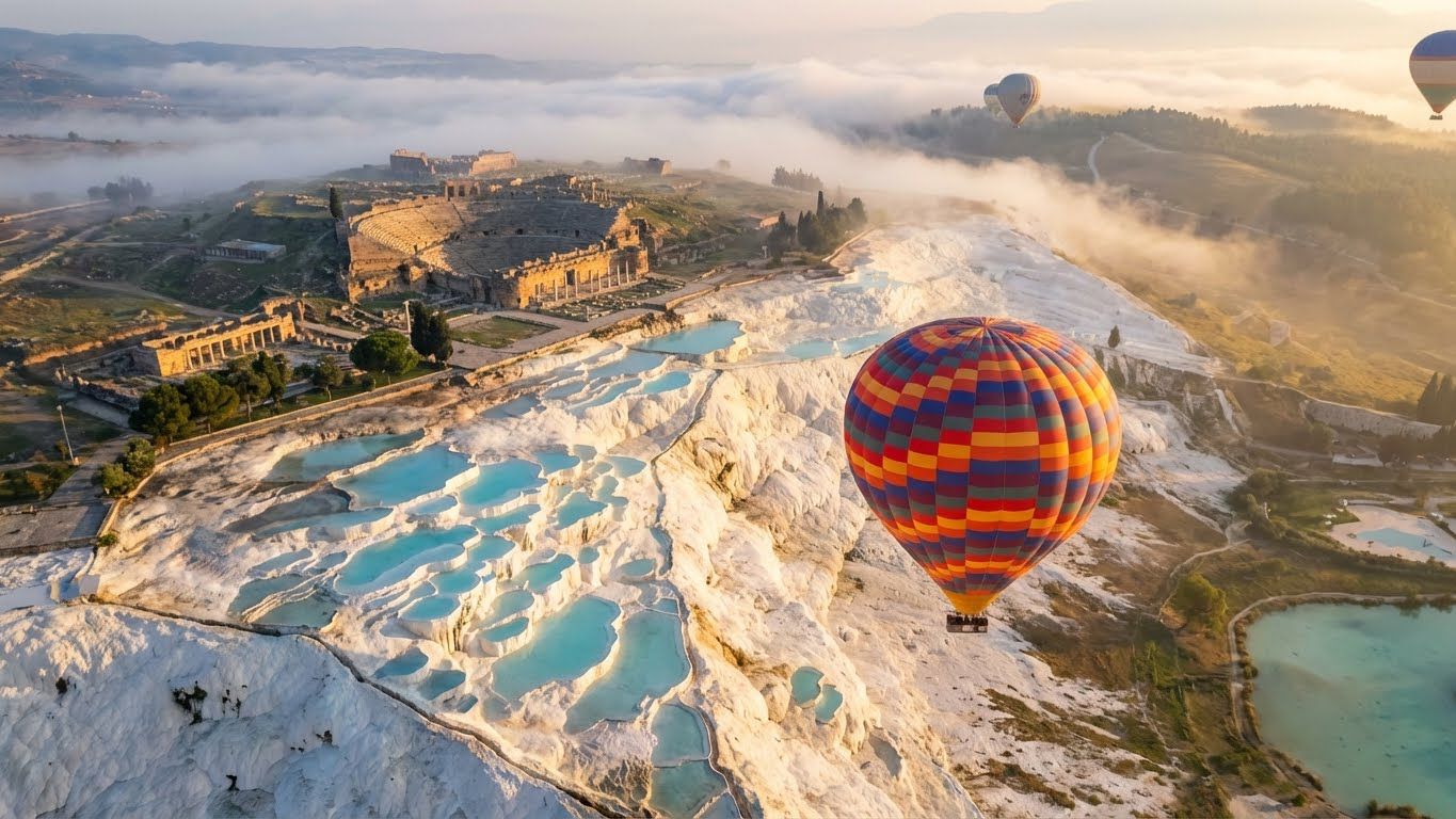 Pamukkale Sıcak Hava Balonu